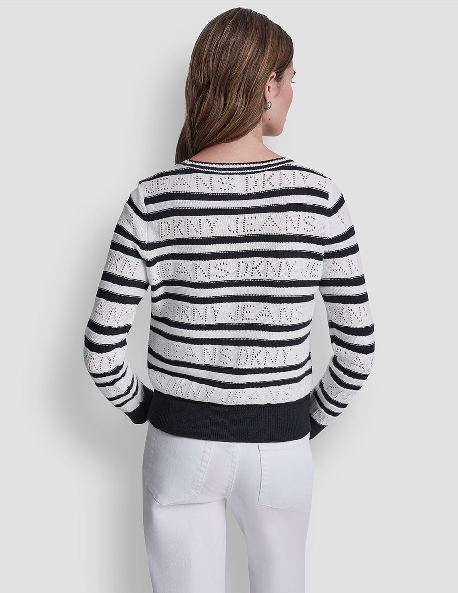 Suéter cuello redondo para mujer 3