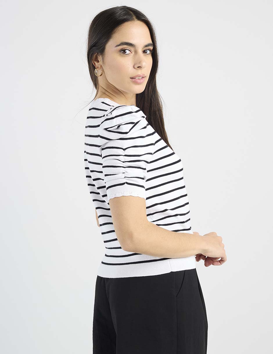 Top cuello redondo 6