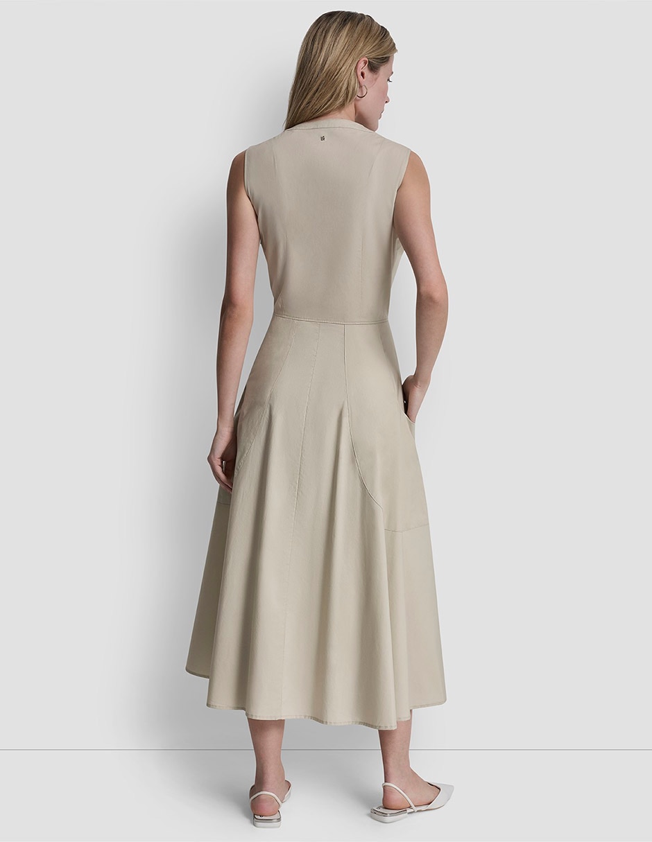 Vestido midi casual para mujer 2