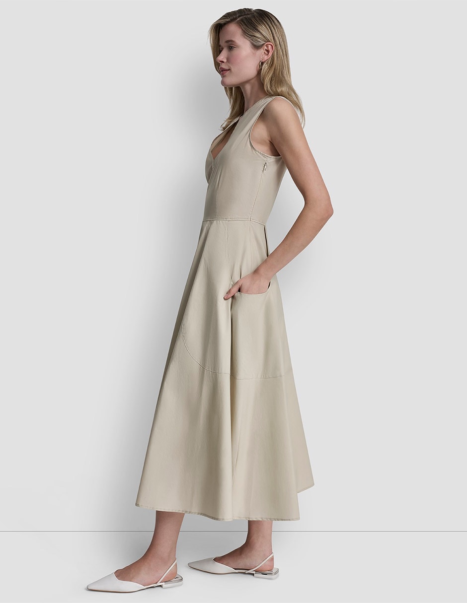 Vestido midi casual para mujer 3
