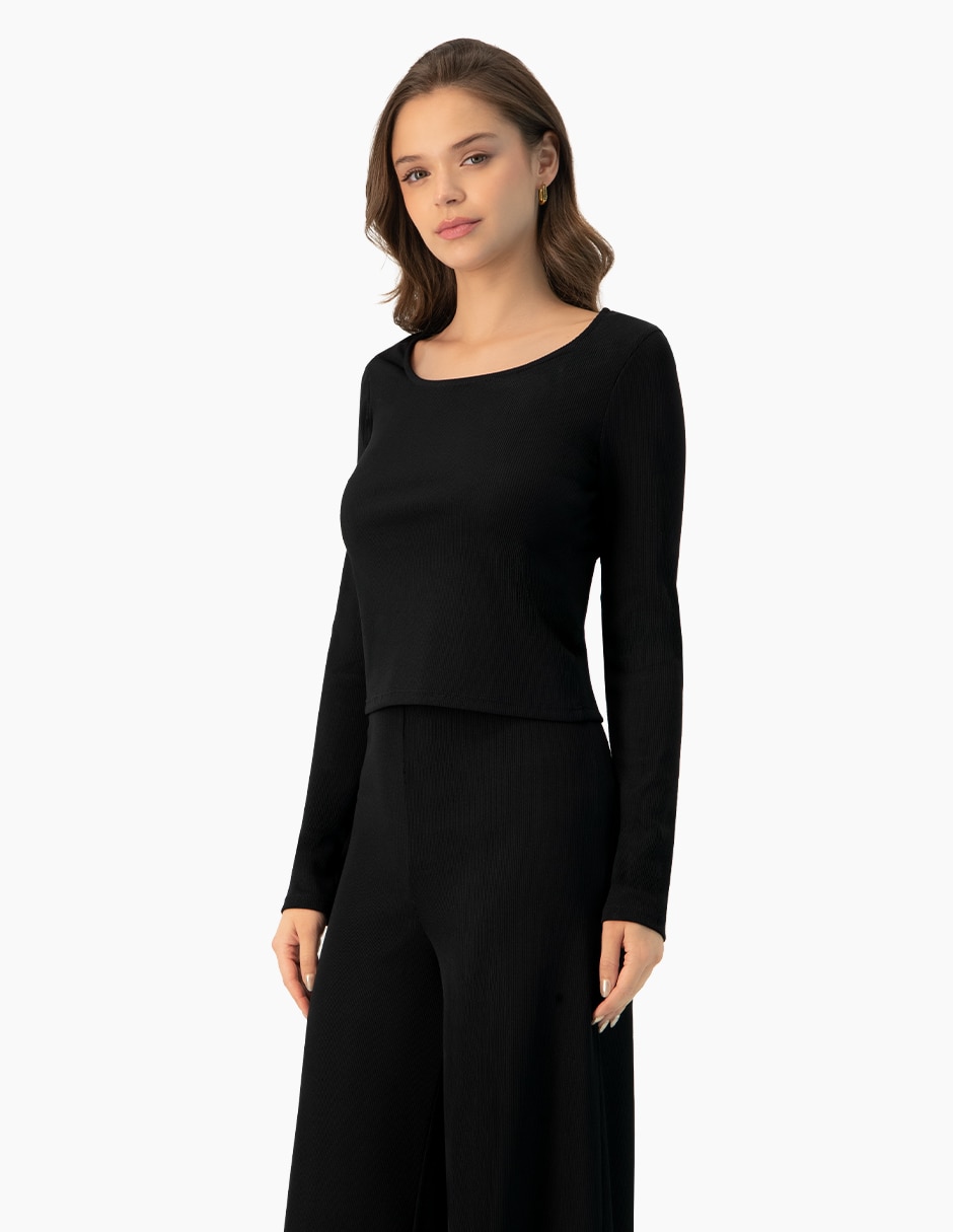Top cuello redondo 3