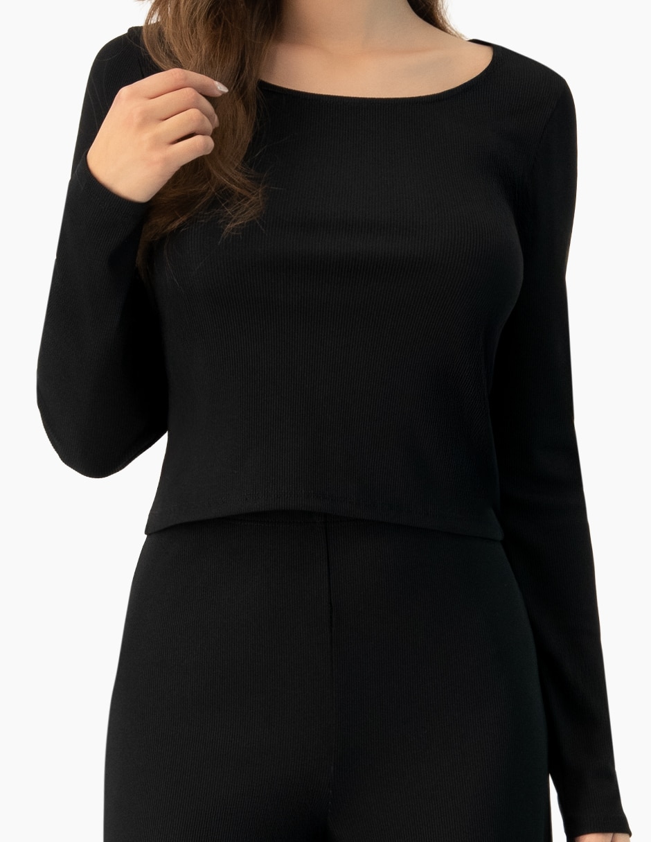 Top cuello redondo 6