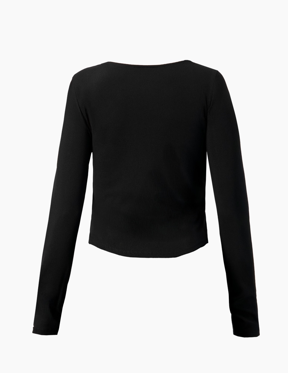 Top cuello redondo 8