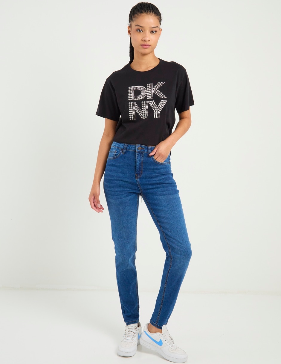Playera manga corta cuello redondo para mujer 3