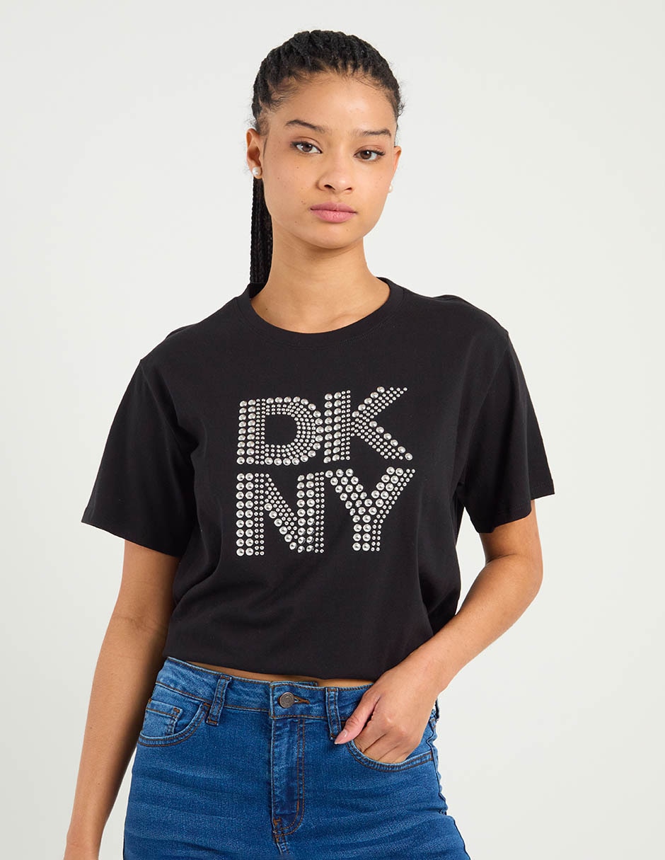 Playera manga corta cuello redondo para mujer 5