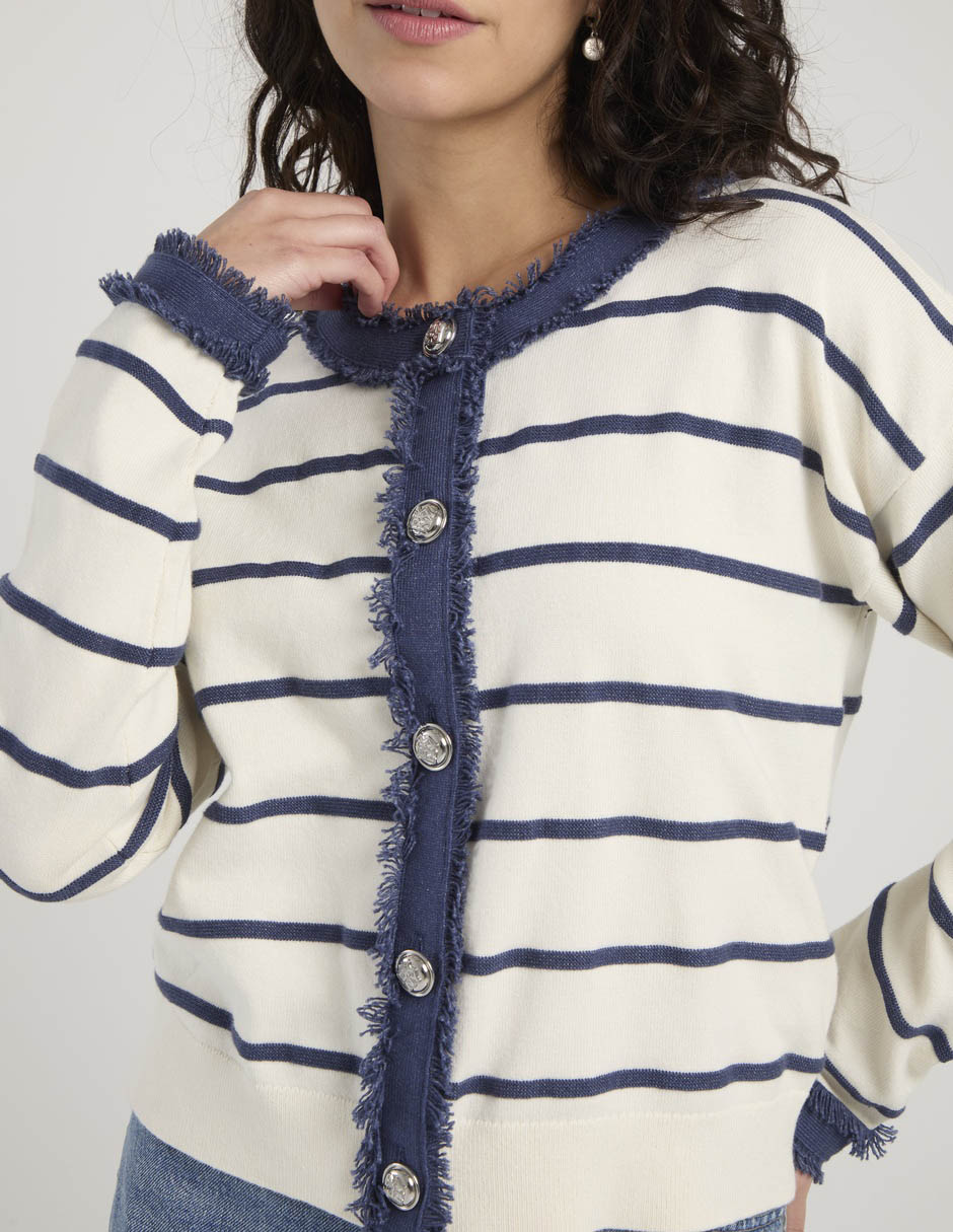 Suéter cuello redondo para mujer 5