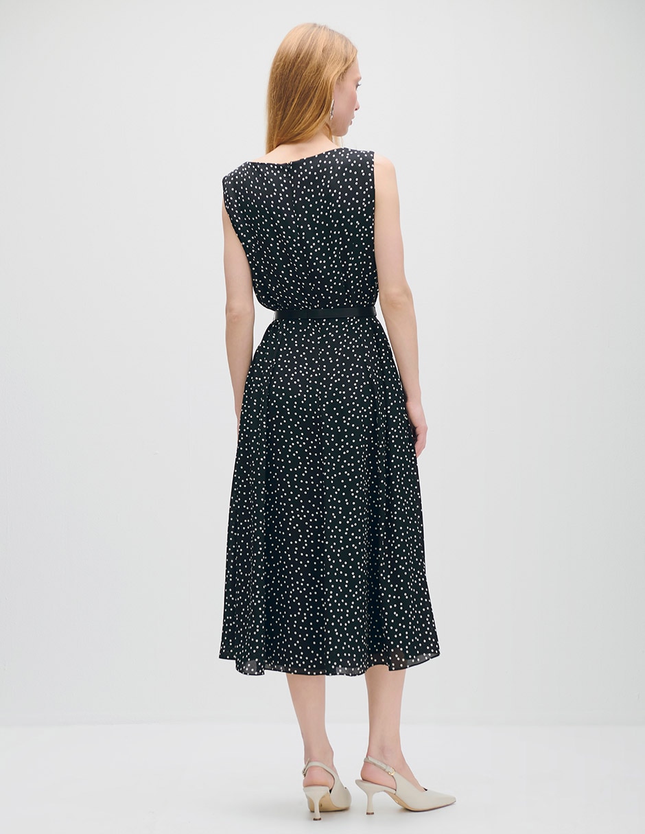 Vestido midi casual Azur para mujer 3