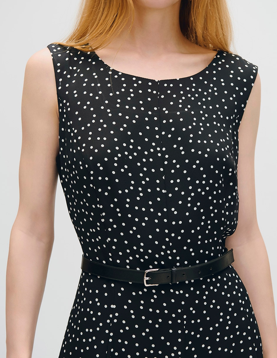 Vestido midi casual Azur para mujer 4