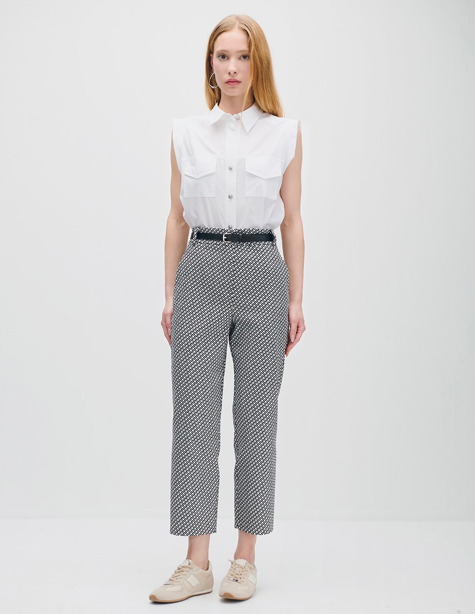 Pantalón straight para mujer 2