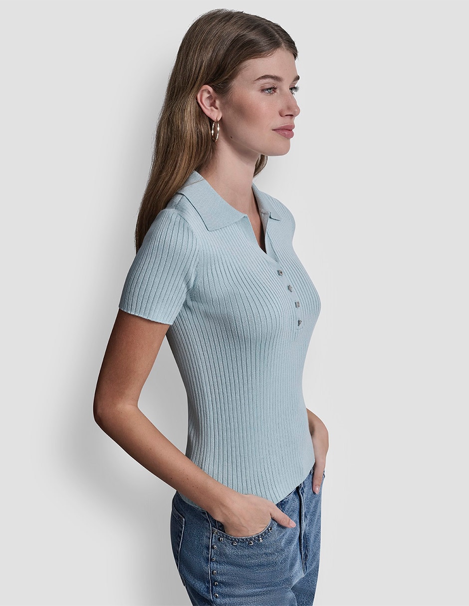 Top cuello polo 6