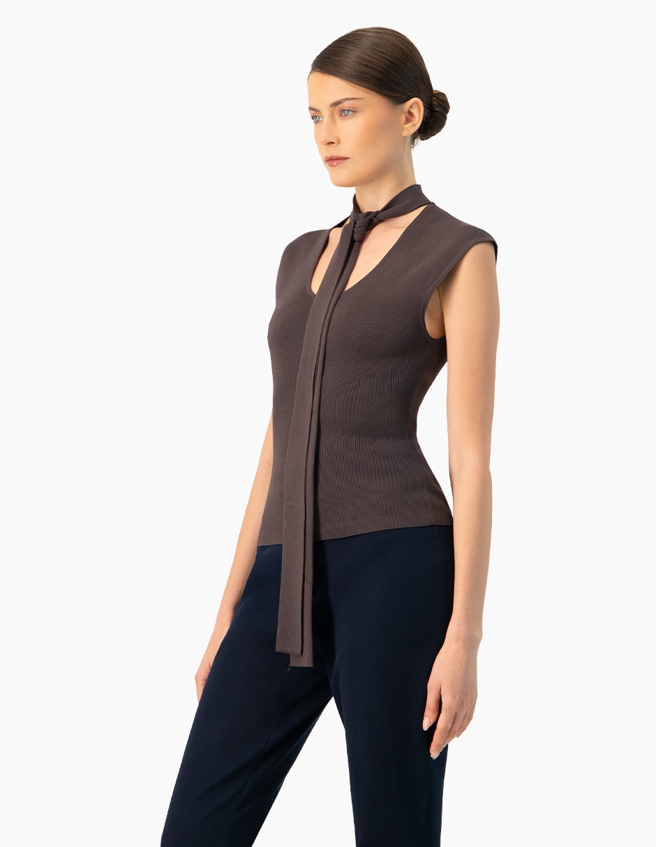 Blusa manga corta para mujer 3