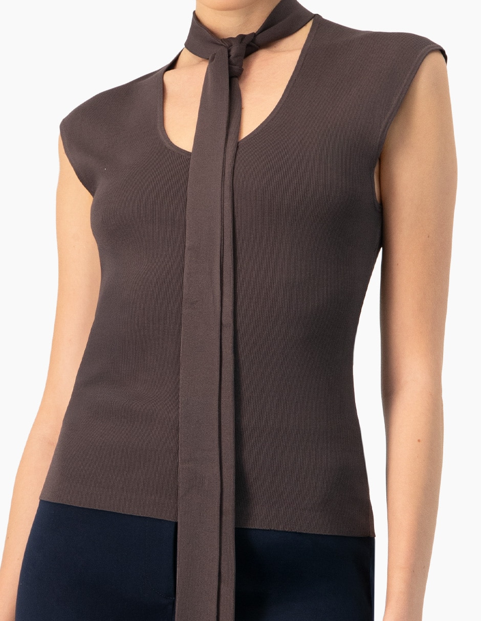 Blusa manga corta para mujer 5