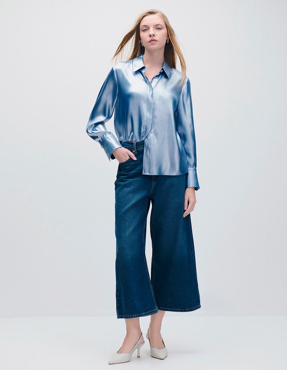 Blusa manga larga para mujer 2