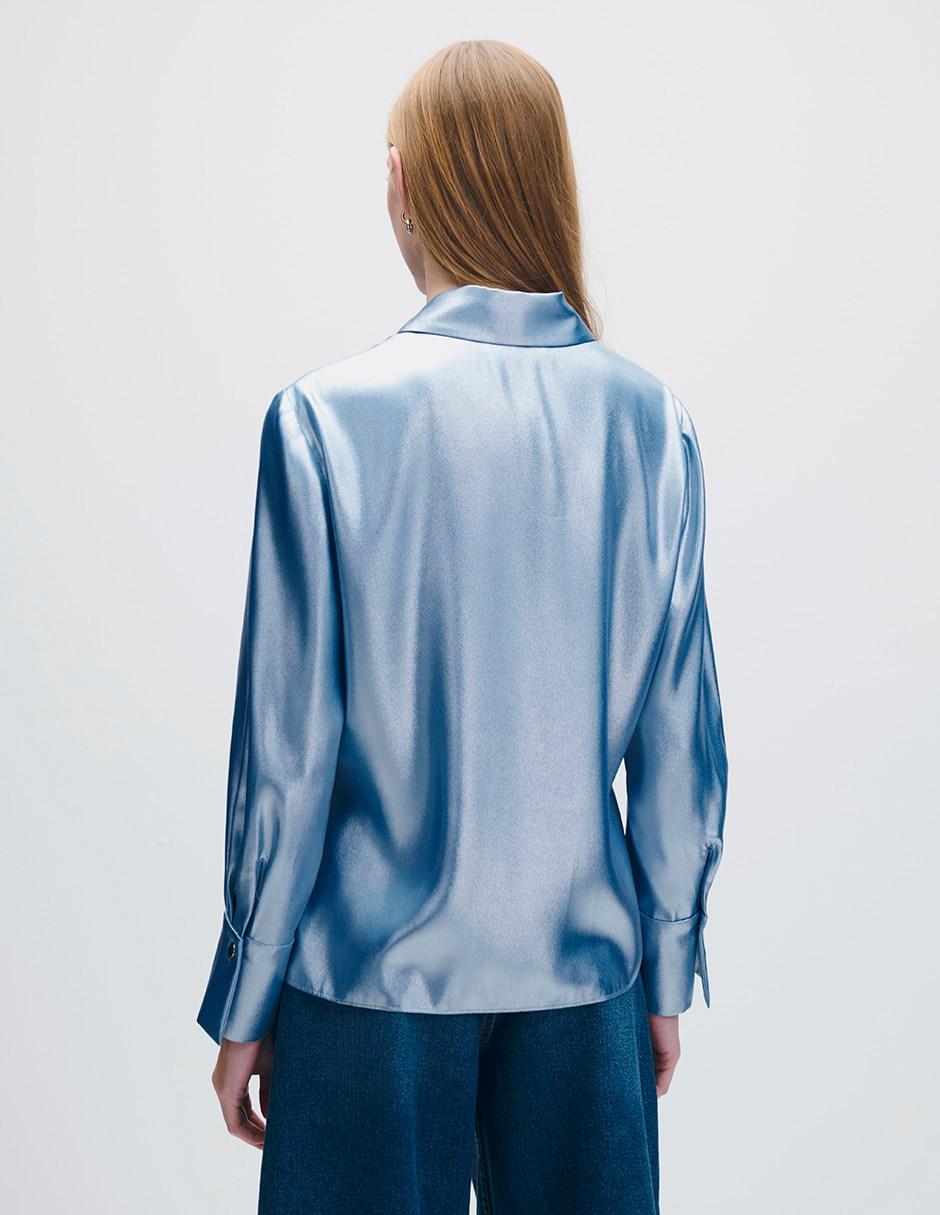 Blusa manga larga para mujer 3