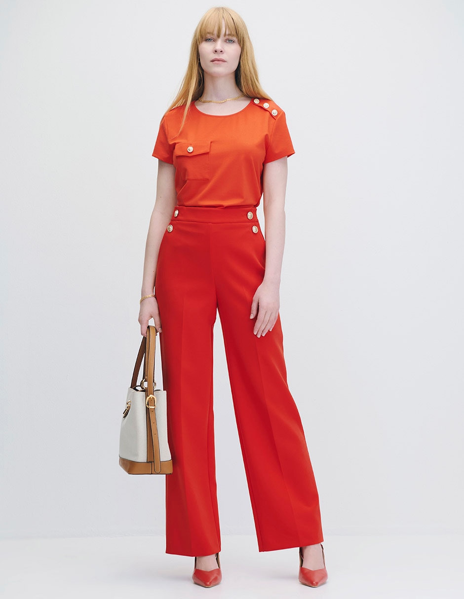 Blusa Marsella manga corta para mujer 2