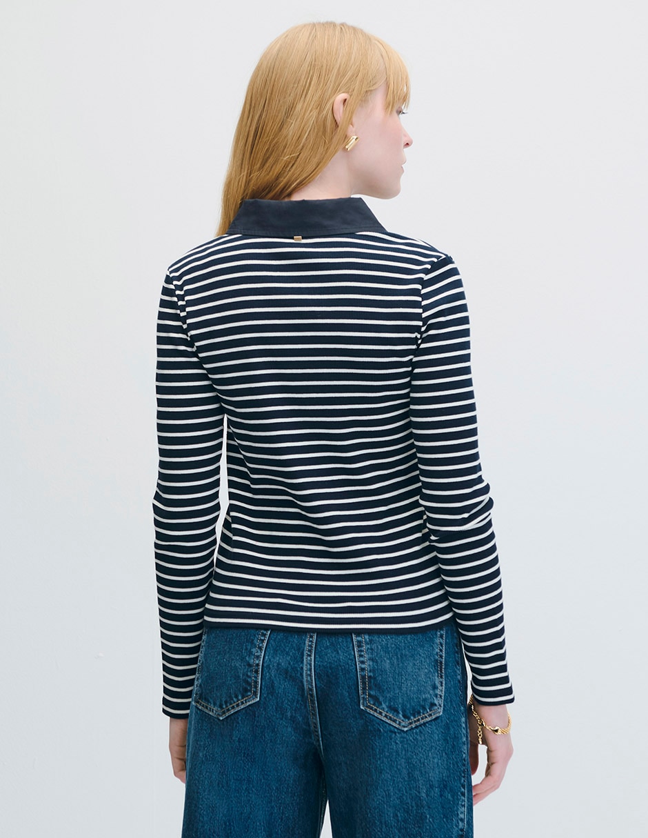 Blusa Marsella manga larga para mujer 3