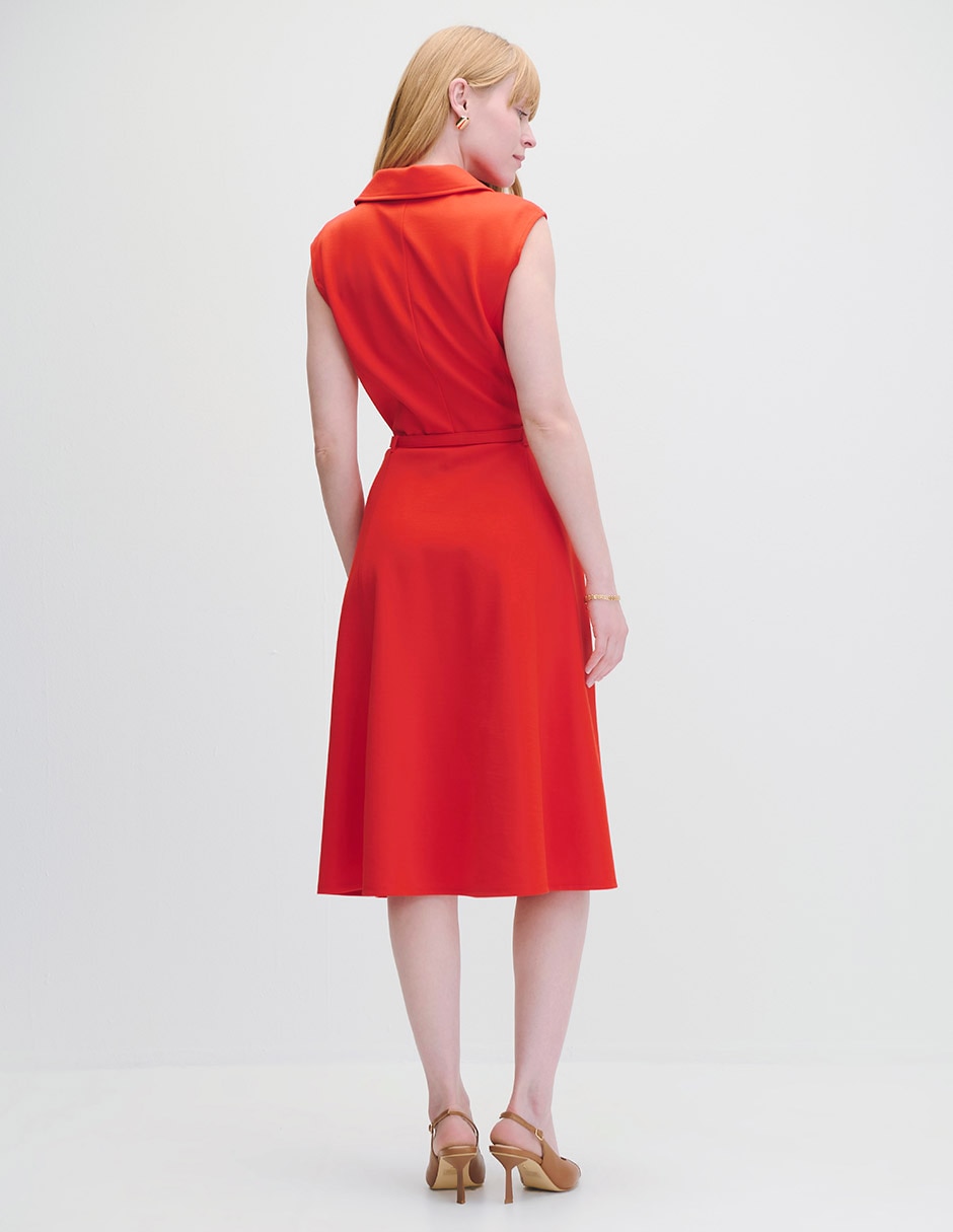 Vestido midi casual Marsella para mujer 3