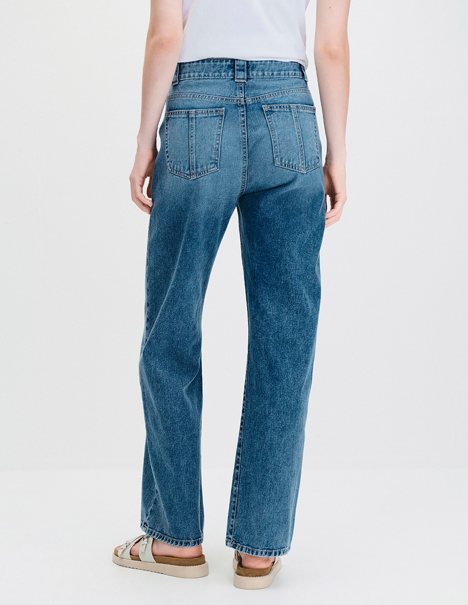 Jeans wide leg para mujer 3