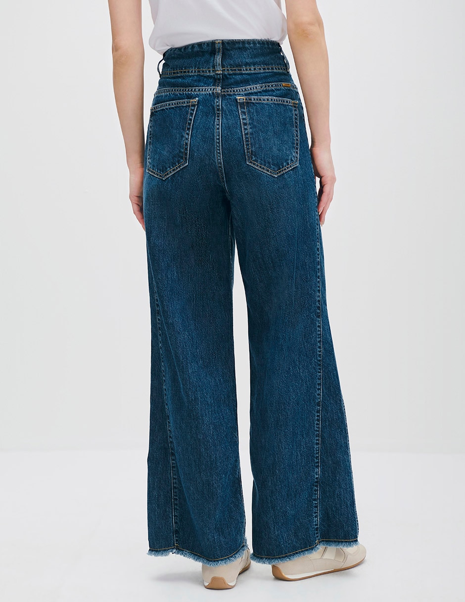 Jeans wide leg para mujer 3