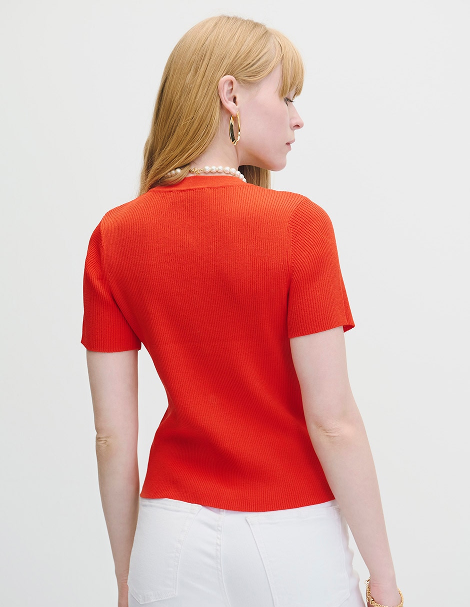 Blusa marsella manga corta para mujer