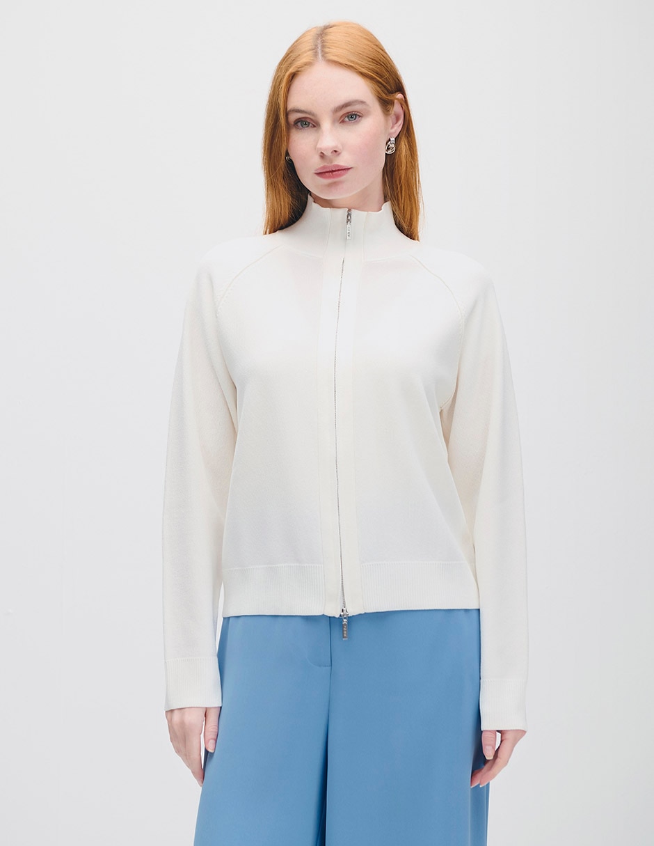 Suéter cuello alto para mujer