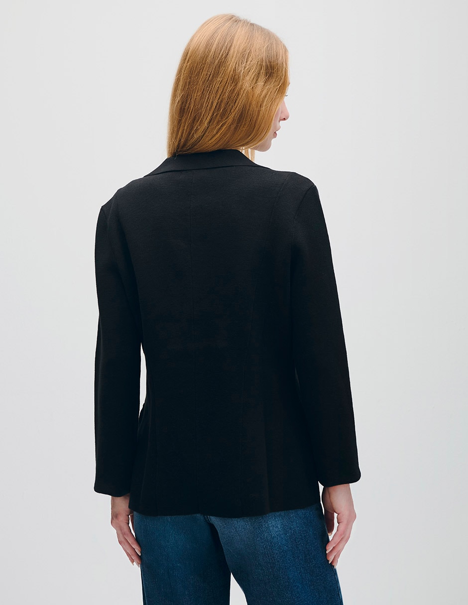 Suéter cuello solapa para mujer 3