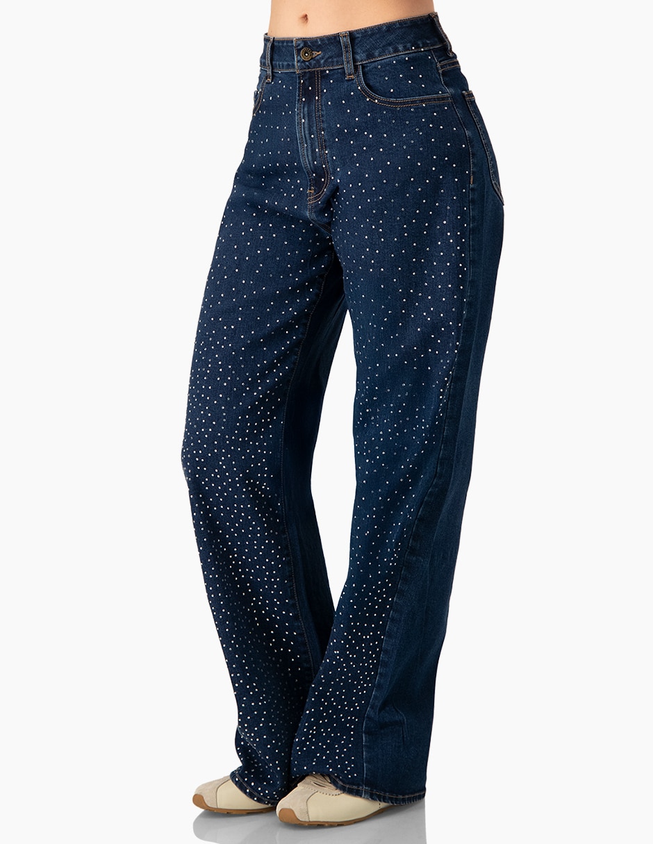 Jeans coulotte slim para mujer 3