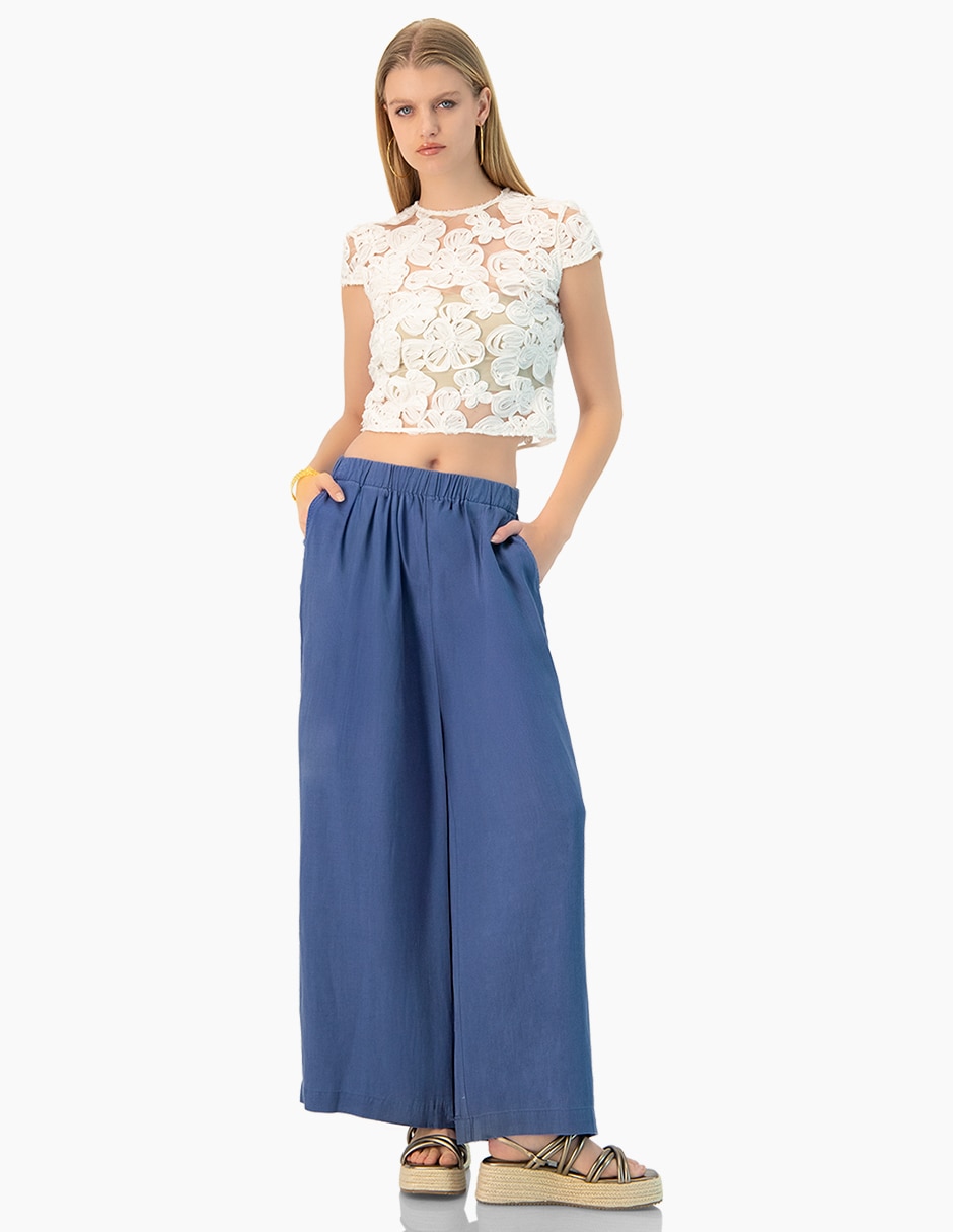 Blusa manga corta para mujer 4