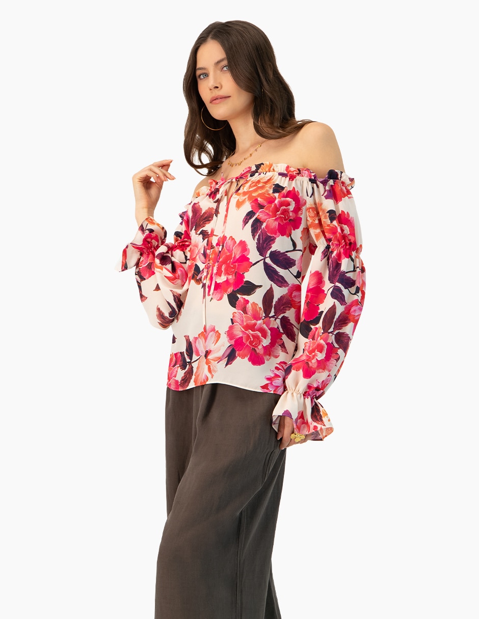 Blusa manga larga para mujer 3