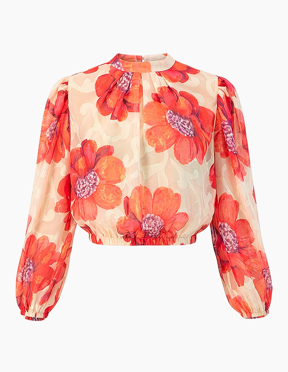 Blusa manga larga para mujer 7