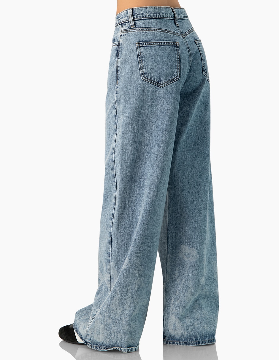Jeans straight para mujer 2