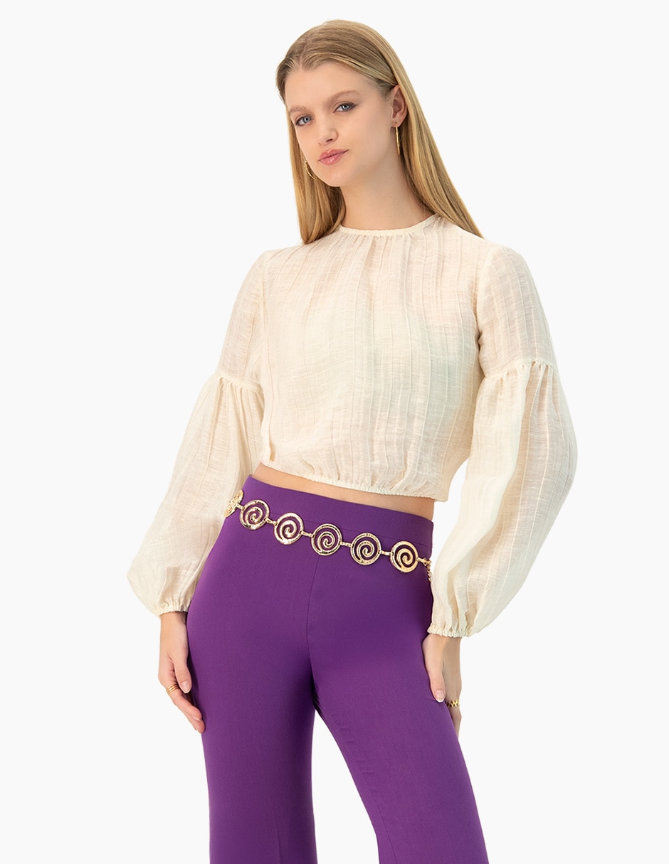 Blusa manga larga para mujer Blusa manga larga para mujer