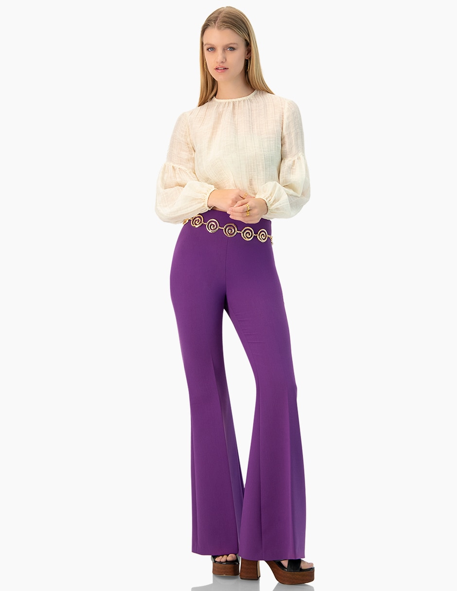 Blusa manga larga para mujer 4