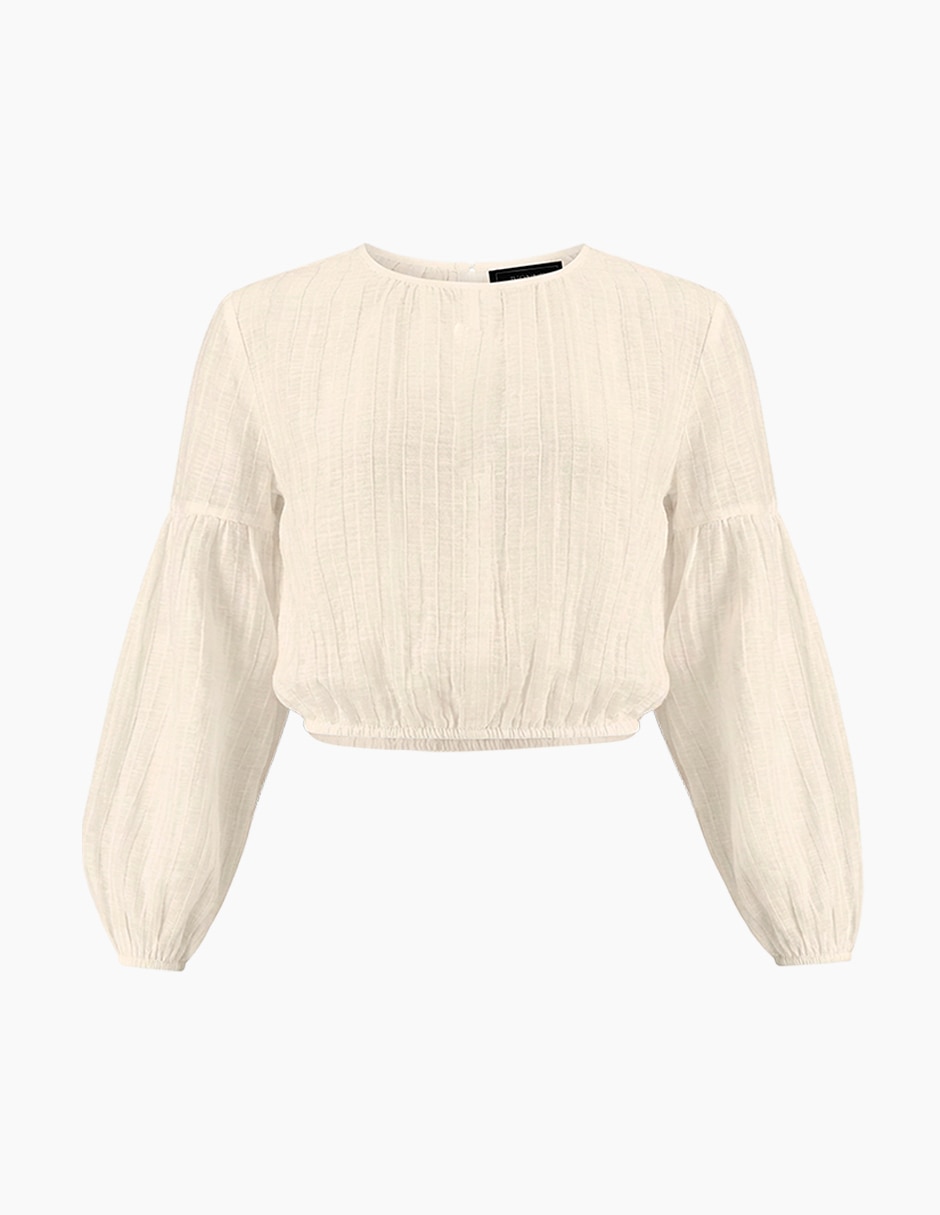 Blusa manga larga para mujer 7