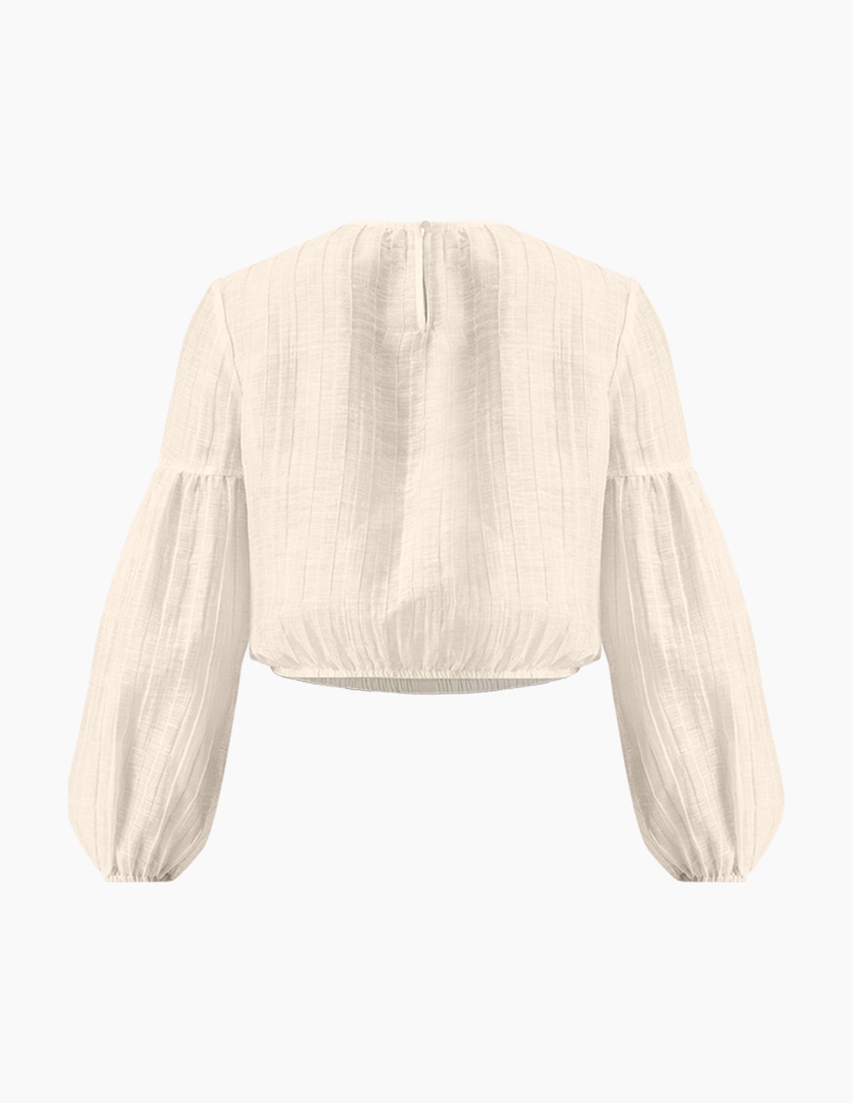 Blusa manga larga para mujer 8