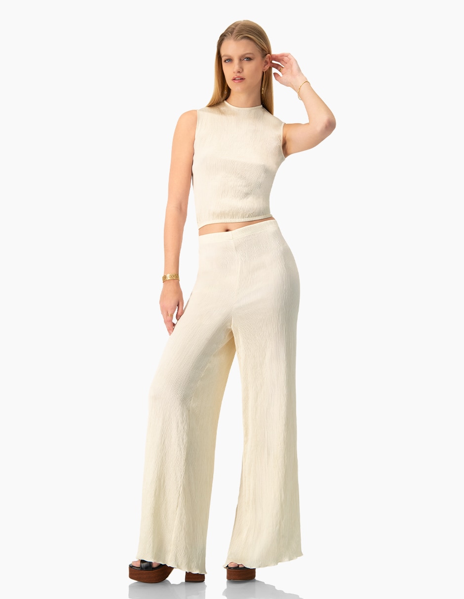 Blusa sin manga para mujer 4