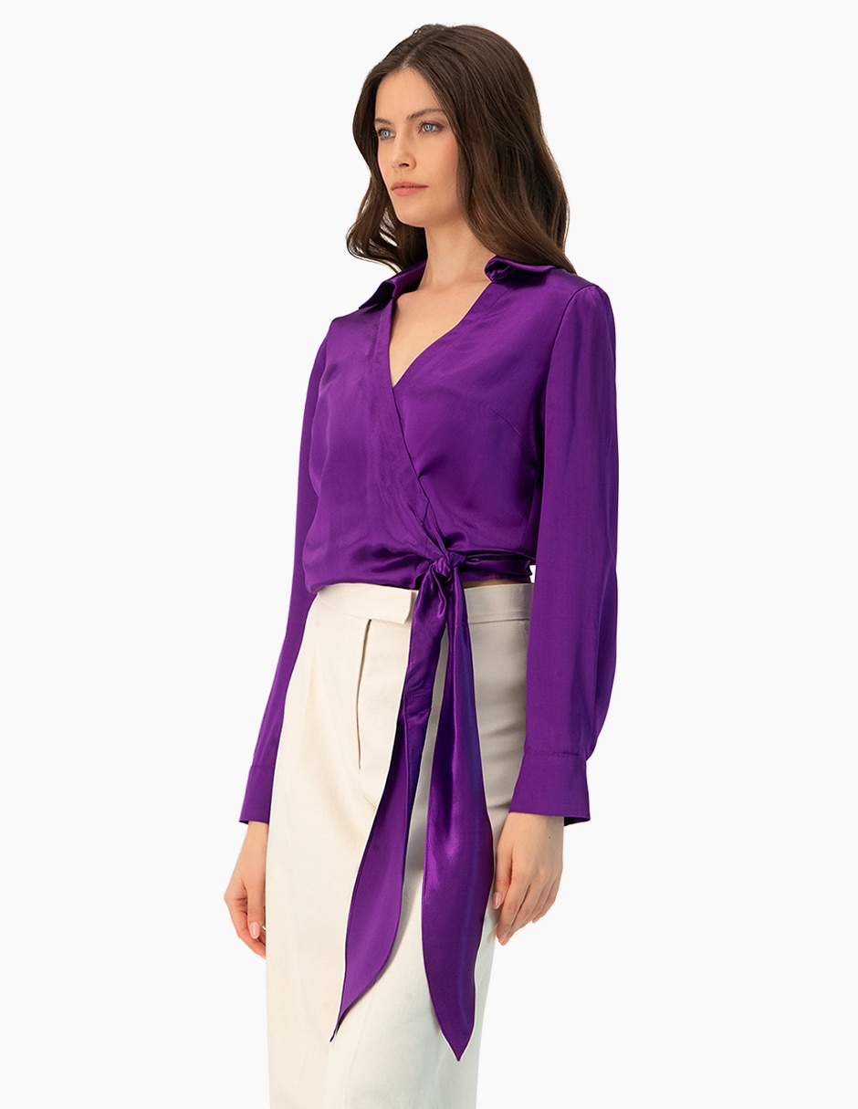 Blusa manga larga para mujer 3