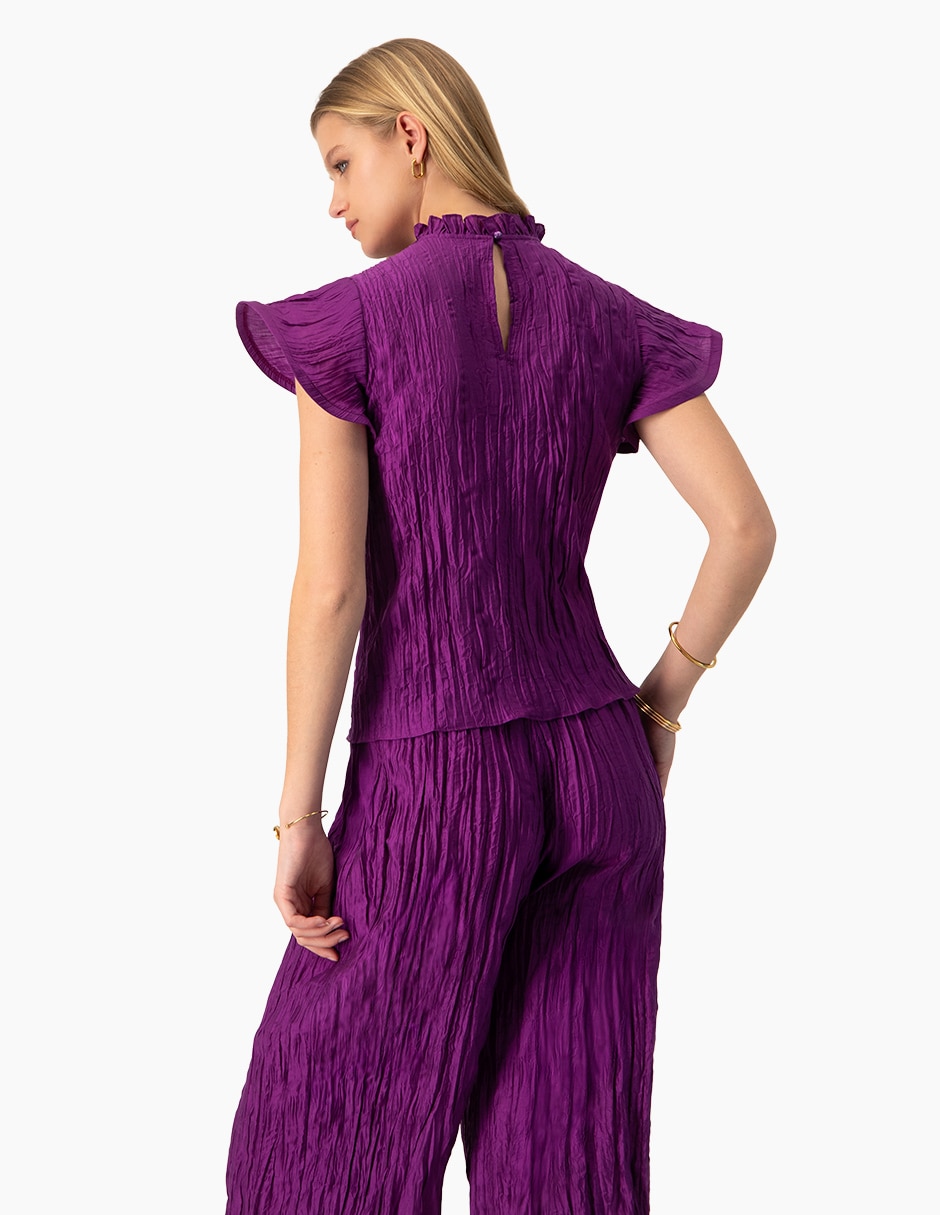 Blusa manga corta para mujer 2