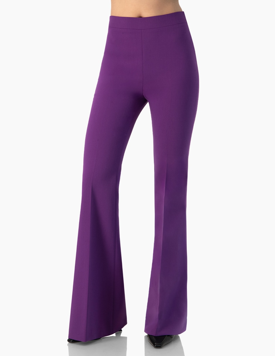 Pantalón acampanado para mujer