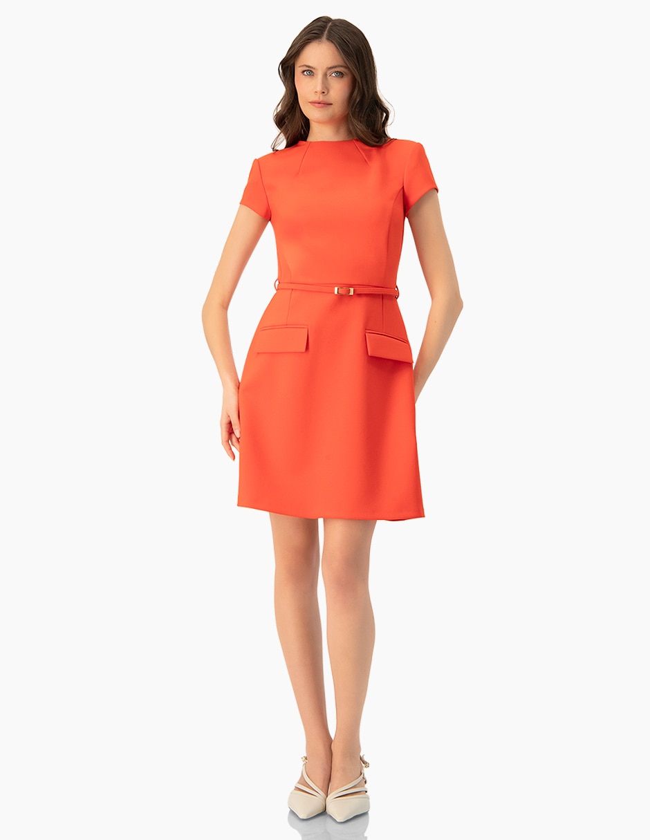 Vestido corto casual para mujer 4