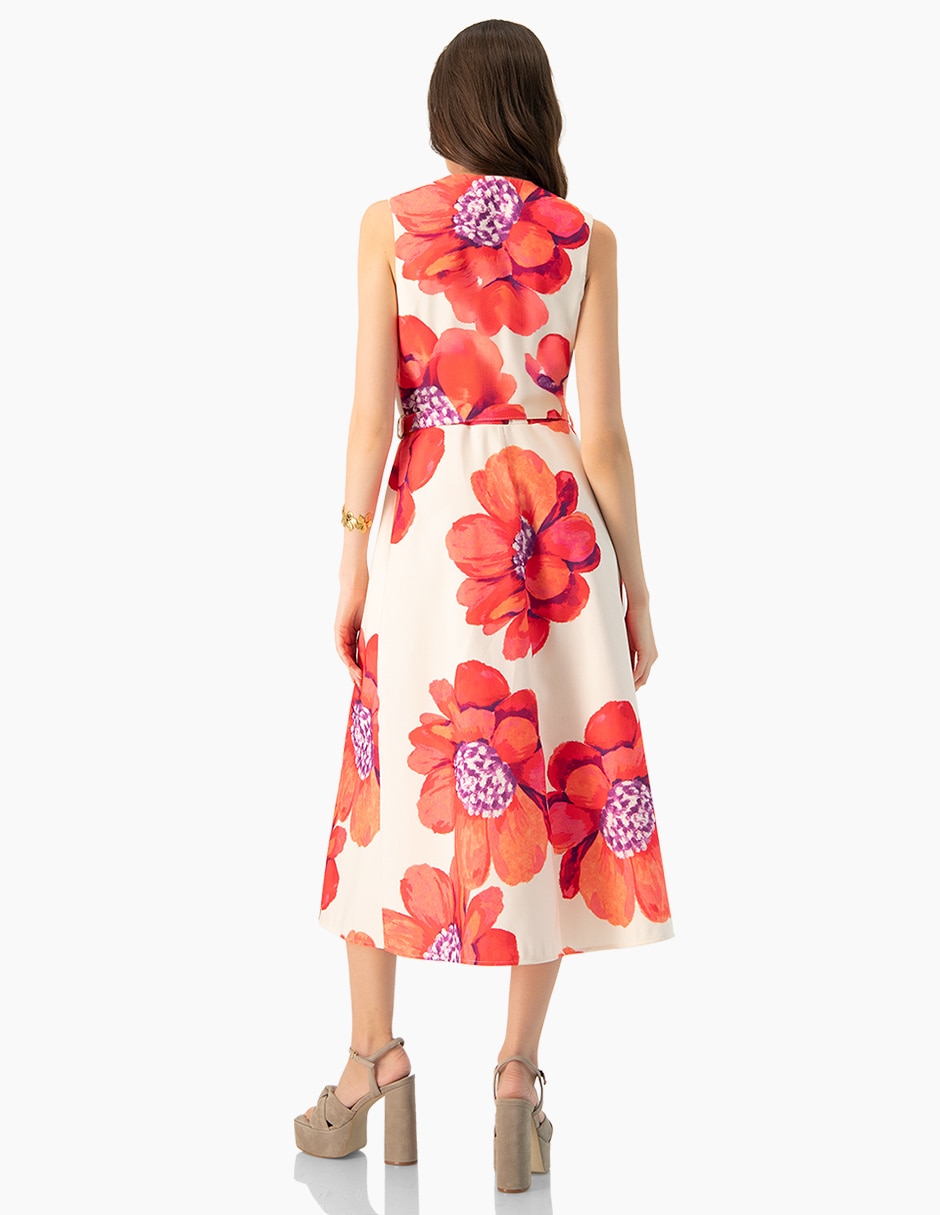 Vestido midi casual para mujer 2