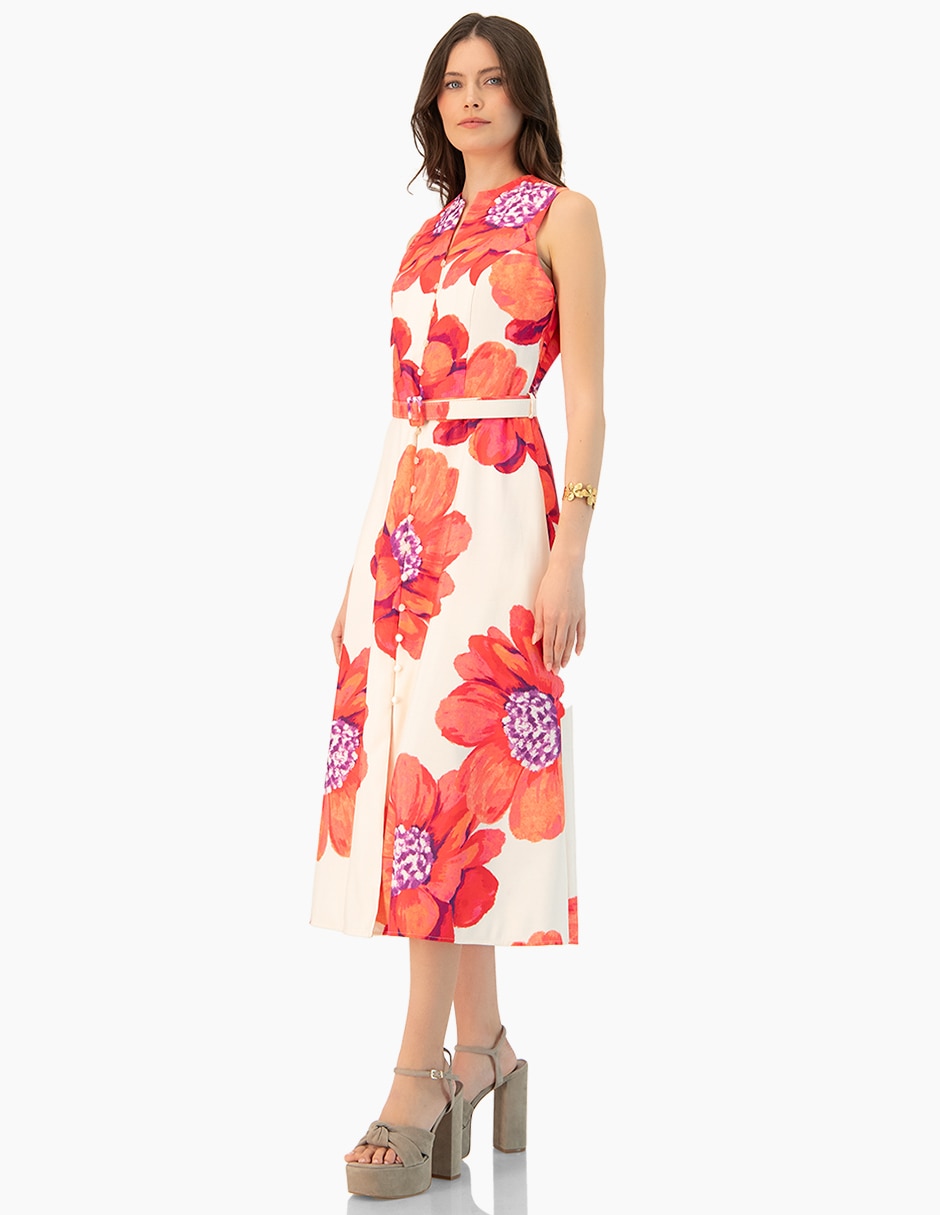 Vestido midi casual para mujer 3