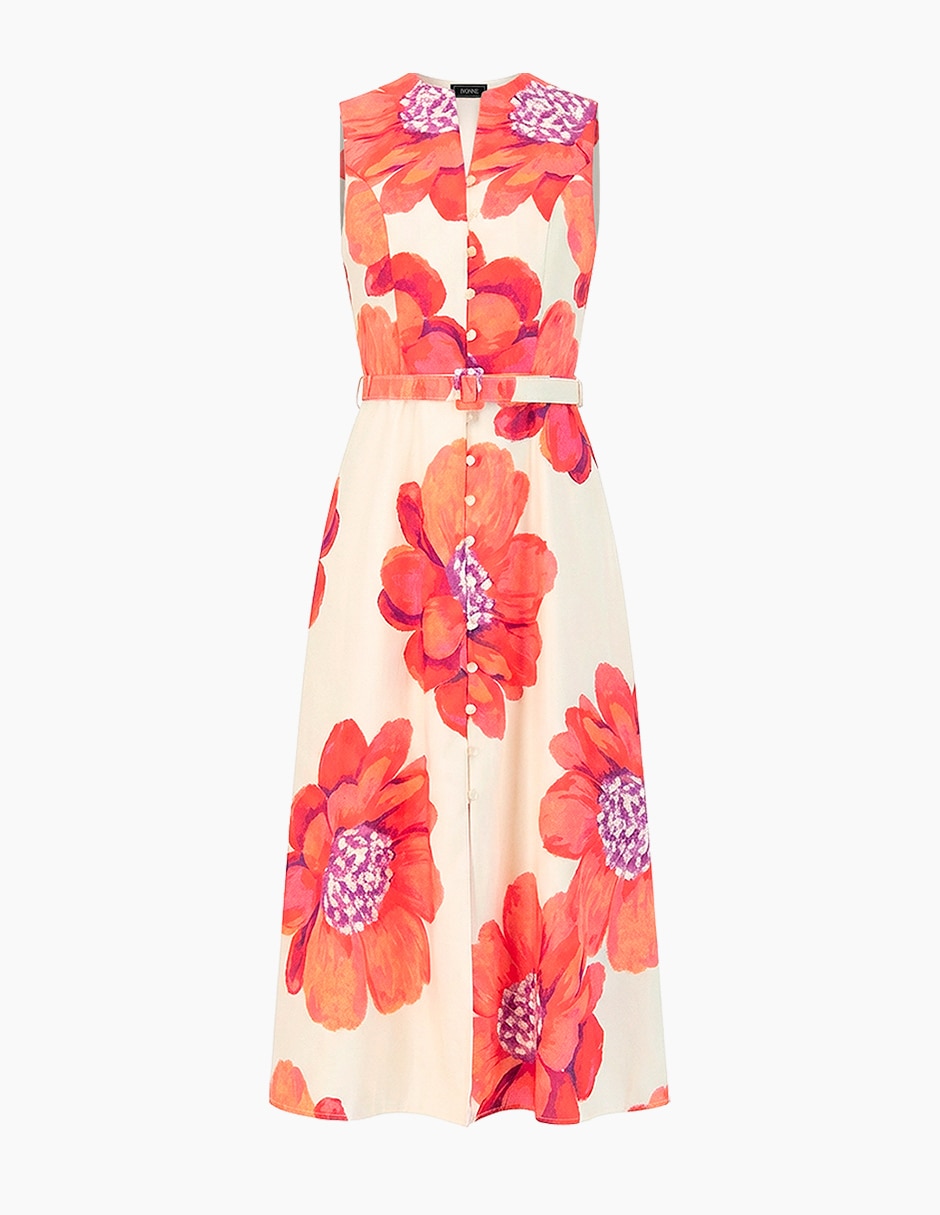Vestido midi casual para mujer 5