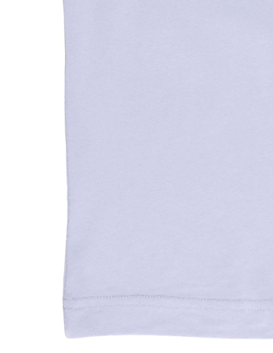 Playera manga corta cuello redondo para mujer 6
