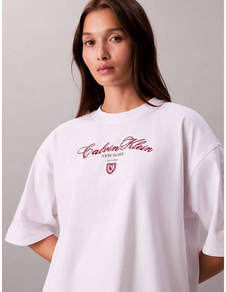 Playera manga corta cuello redondo para mujer 4