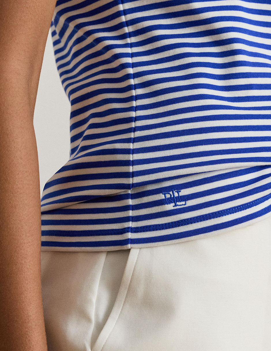 Blusa manga corta para mujer 4