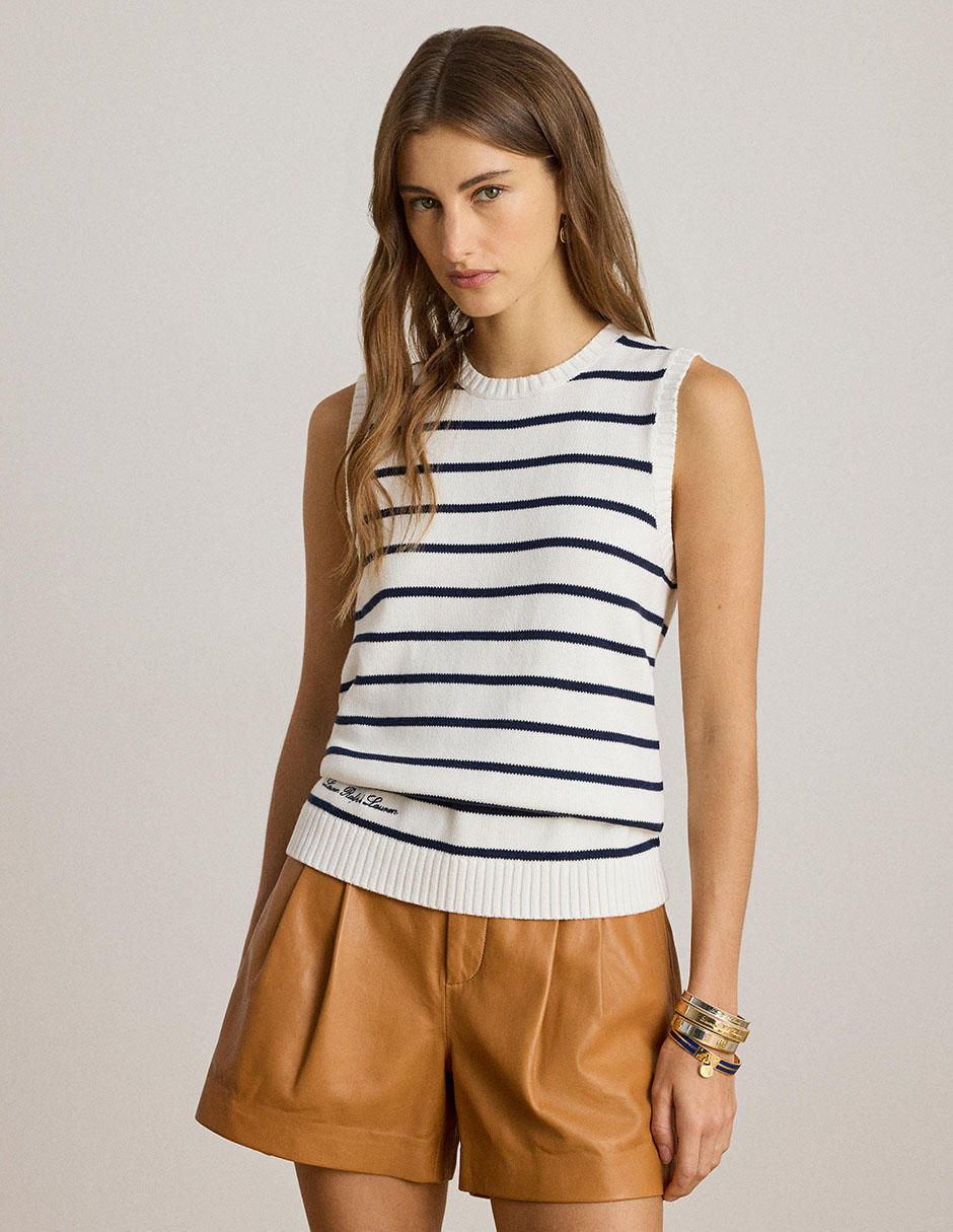 Suéter cuello redondo para mujer
