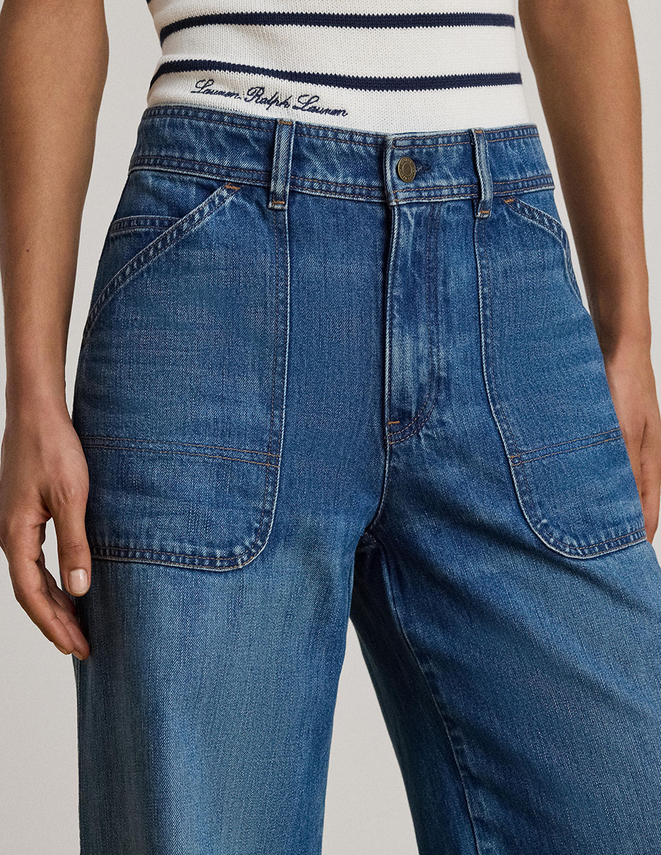 Pantalón wide leg para mujer 5
