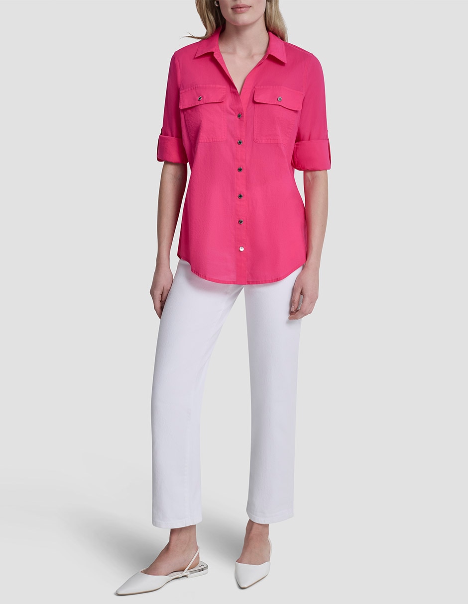Blusa manga larga para mujer 6