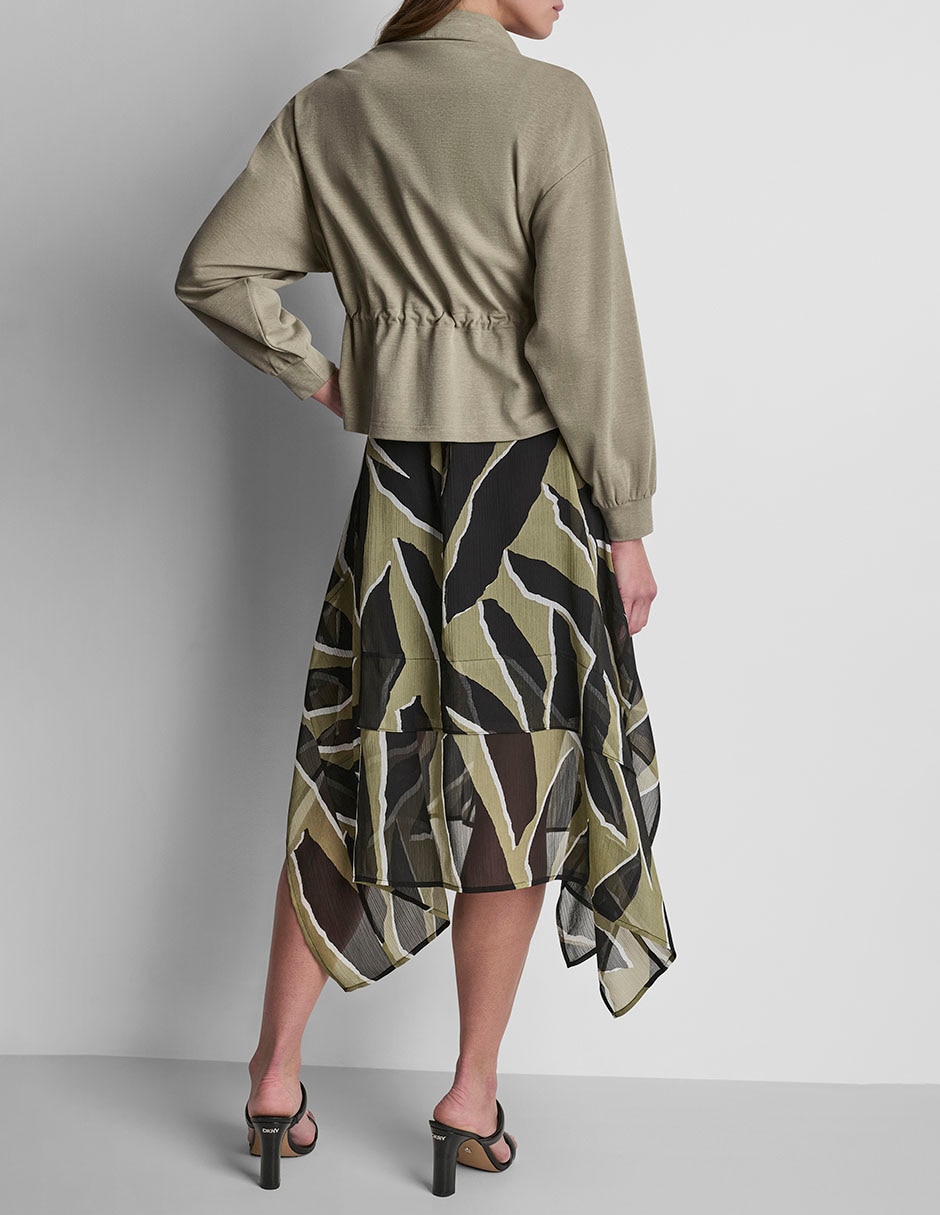 Chamarra casual de algodón para mujer 2